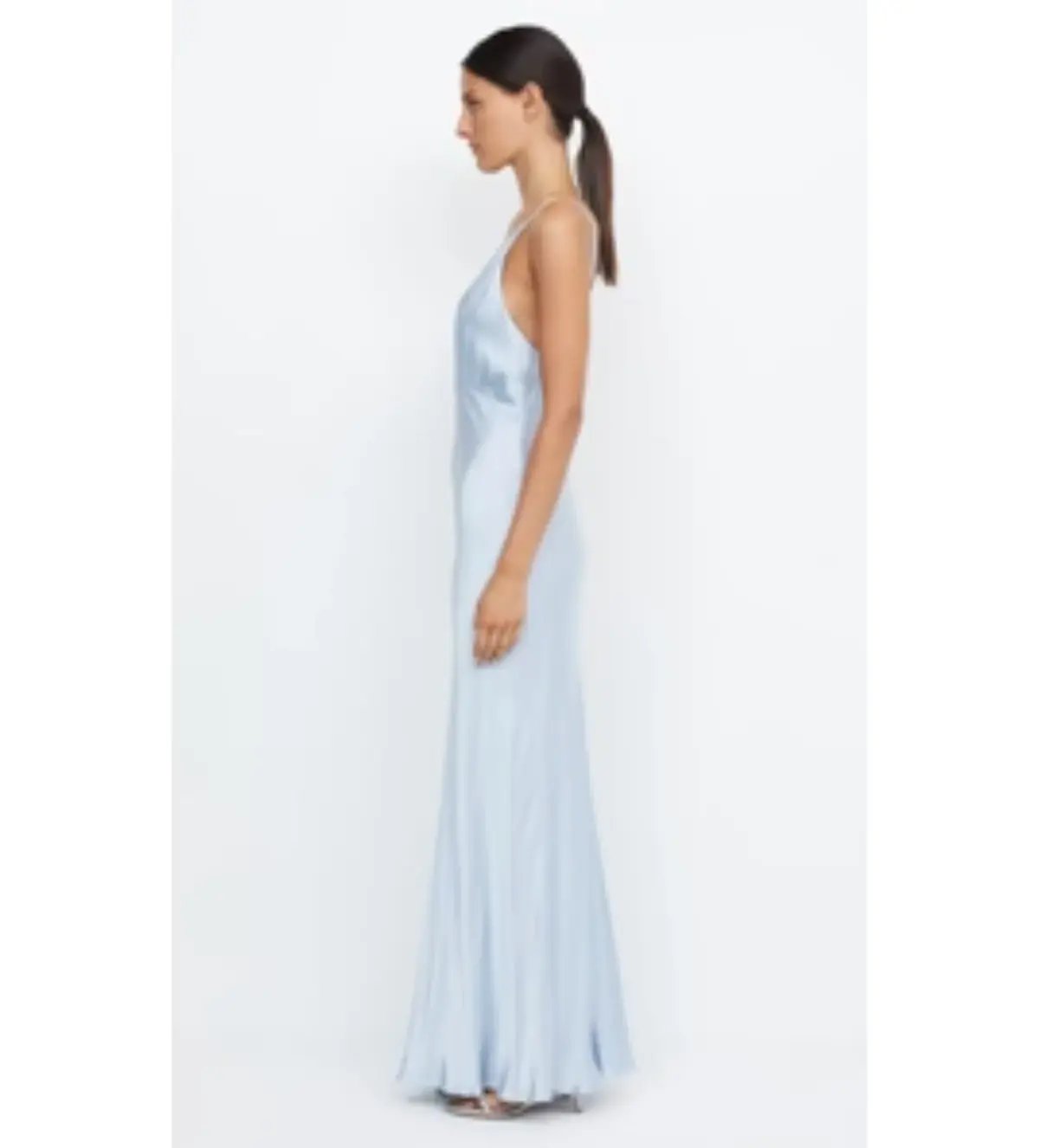 Bec and Bridge Moon Dance V Maxi in Dusty Blue Size AU 8 photo 4