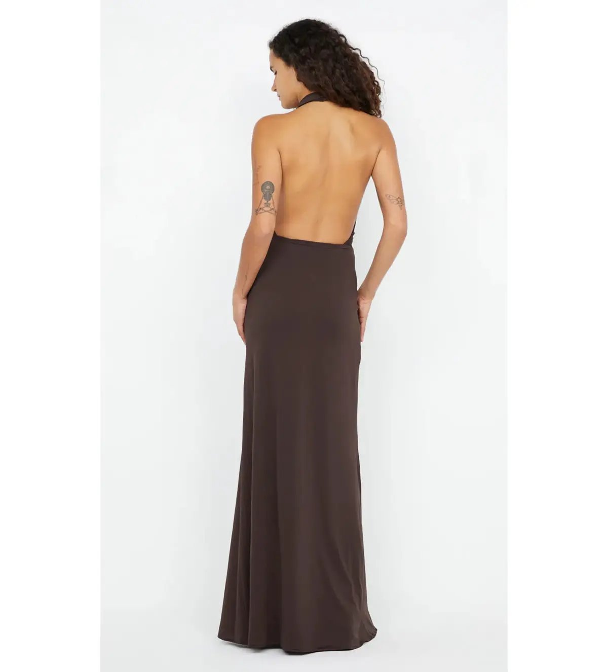 Bec & Bridge Nessie Cowl Maxi Dark Chocolate Size M/AU 10 photo 3