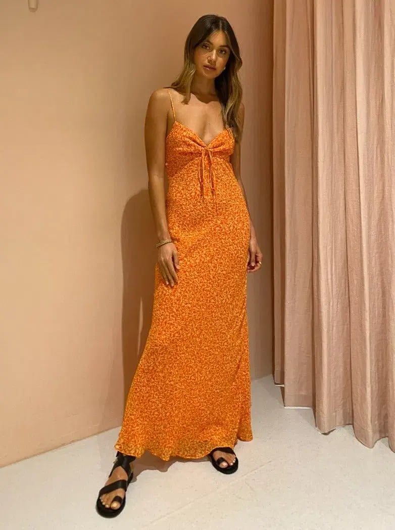 Bec and Bridge Cheri Maxi Dress Print Size 6 photo 5