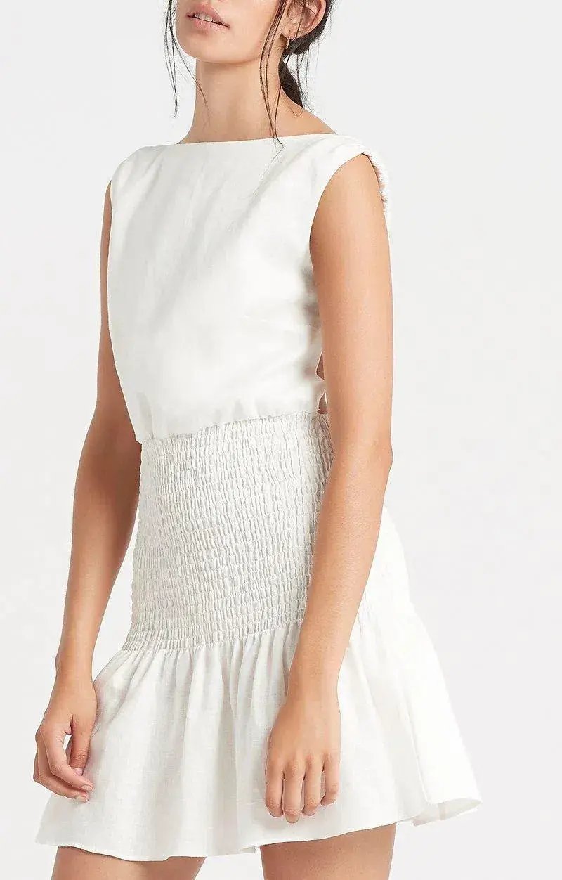 Sir the Label Lorena Dress White Size 1 photo 2