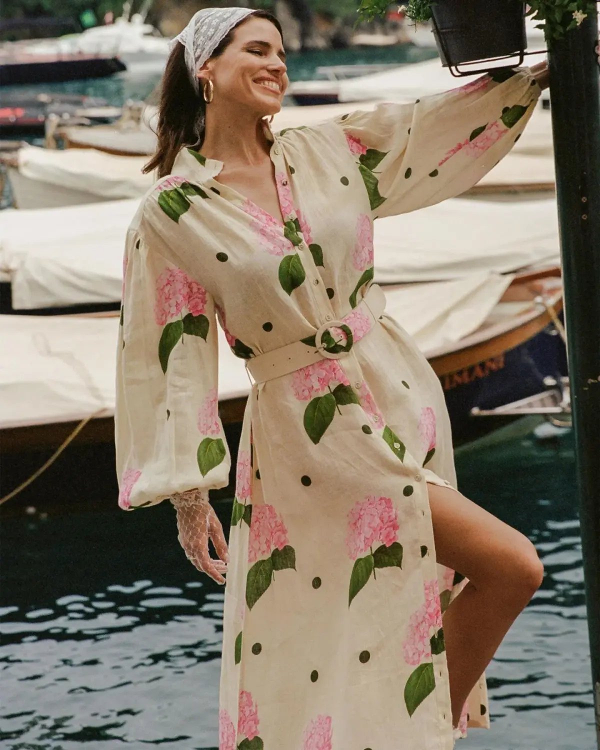 Palm Noosa Noddy Dress Portofino Polka Dot Size AU 12 photo 4