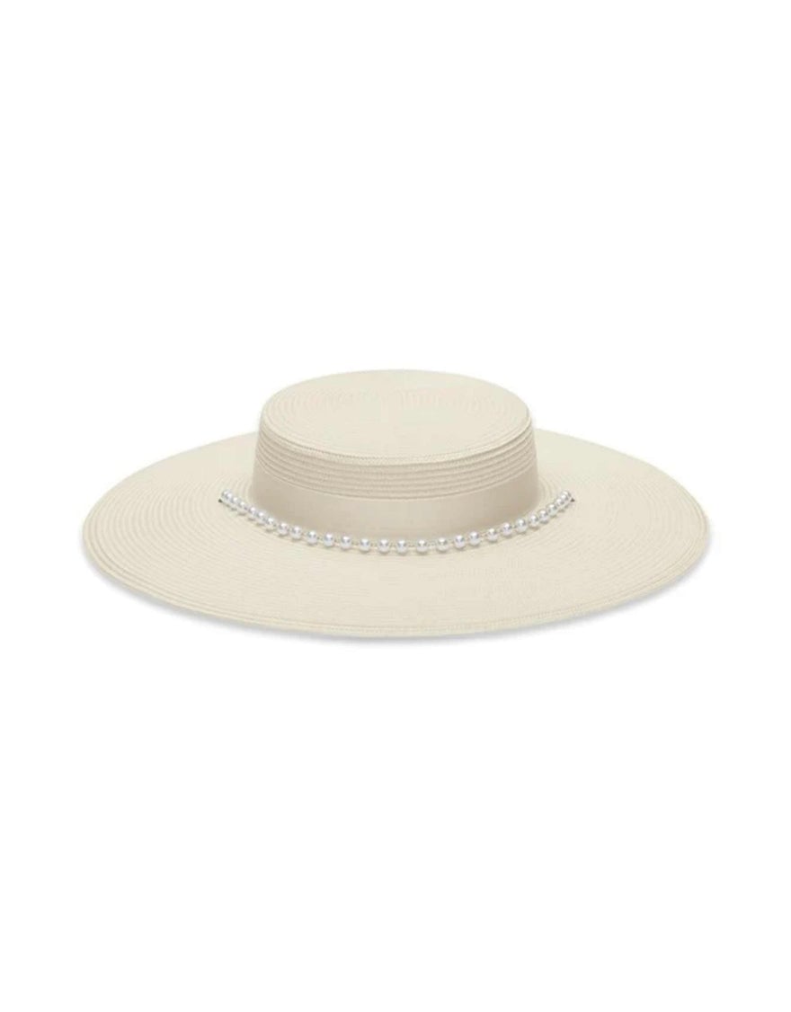 Morgan & Taylor Lyla Boater, Ivory photo 2