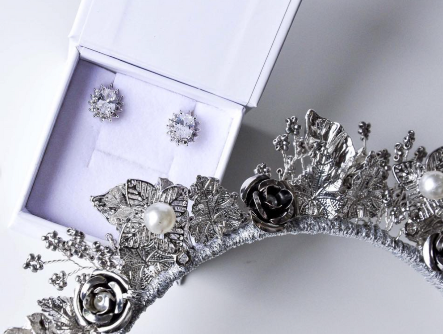 Ashlee Lauren Silver Lourdes Crown photo 4