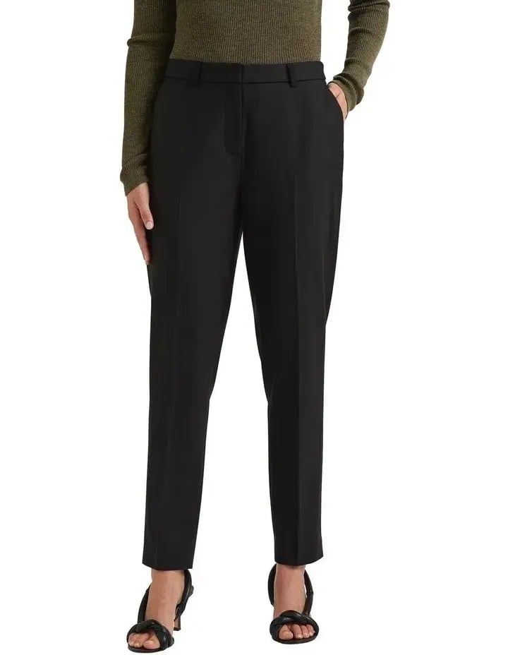 David Lawrence Celeste Tapred Pant Black Size 12 photo 2