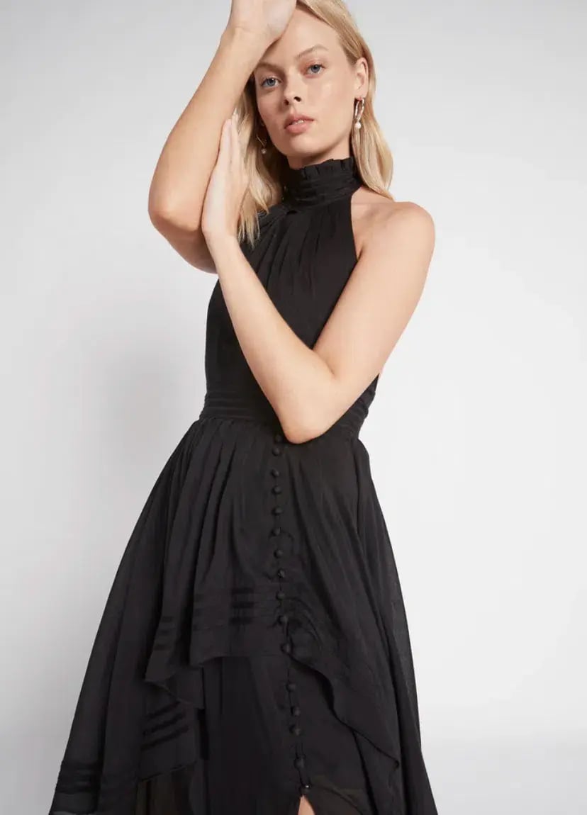 Aje Bungalow Sienna Dress Black Size 12 photo 4