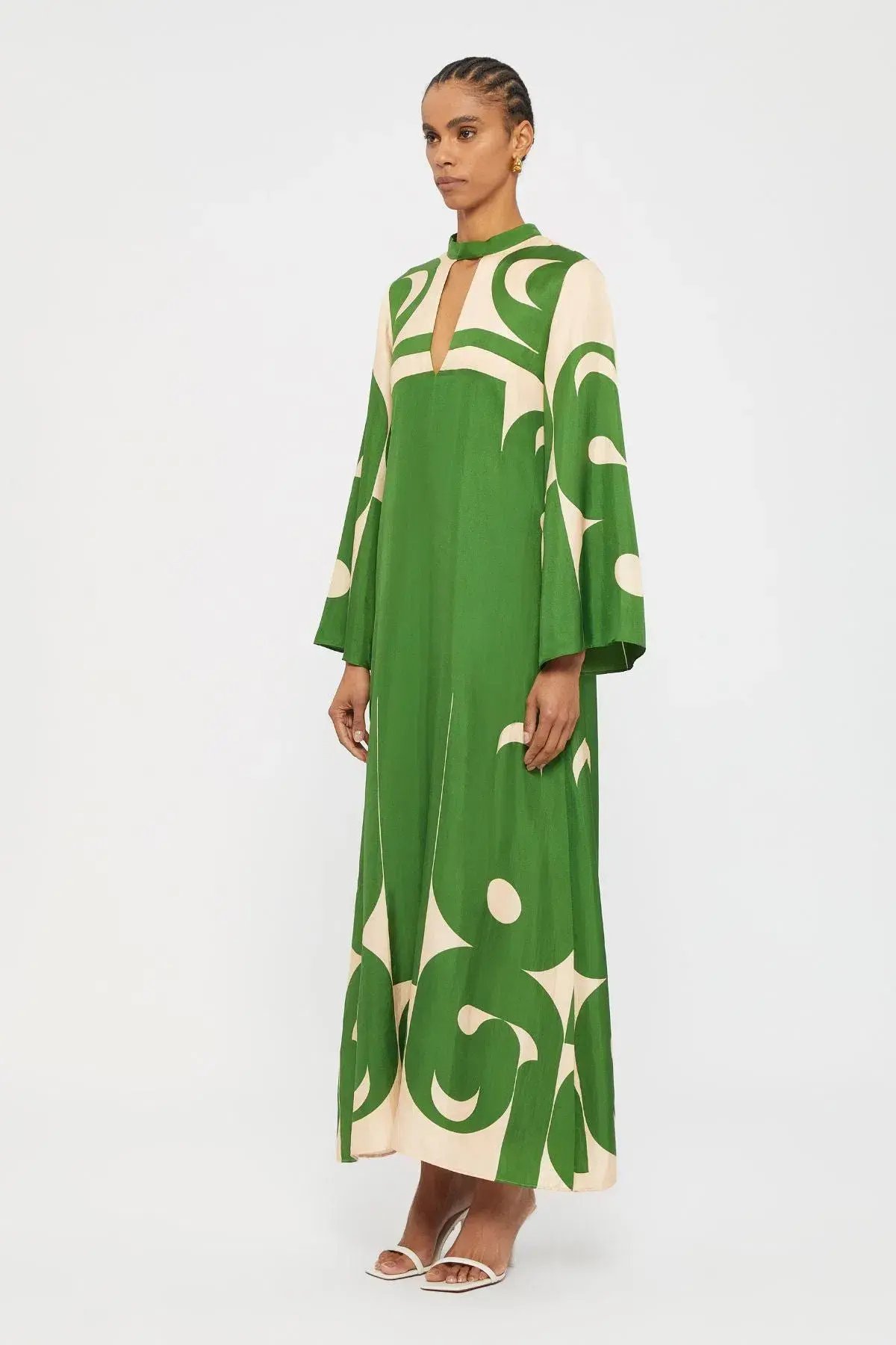 Ginger & Smart Lucid Gown Green Size 8 photo 5