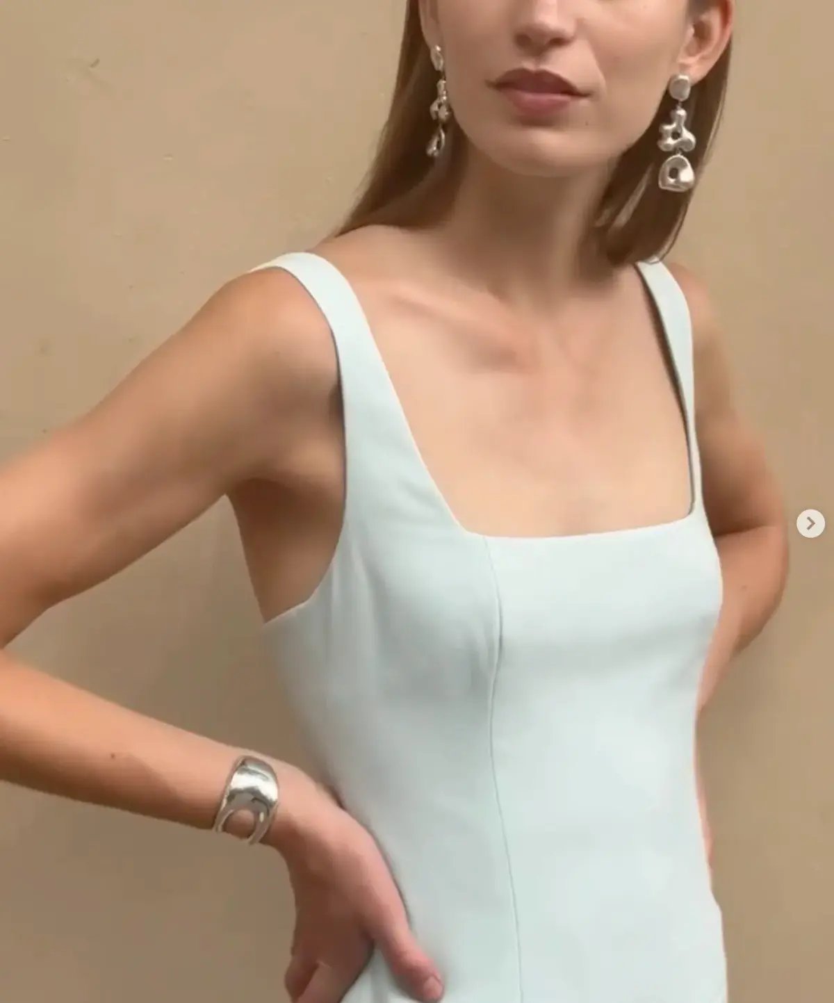 Anna Quan Ivana Dress Ice Blue photo 7