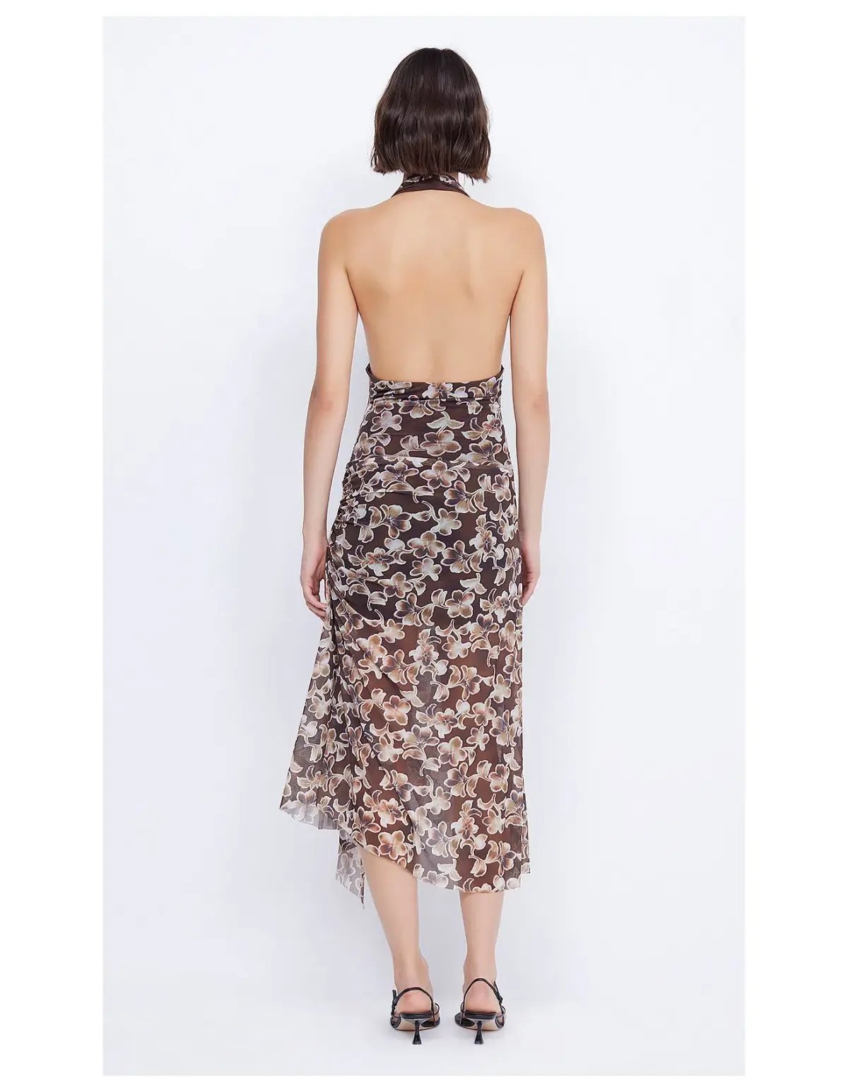 Bec & Bridge Herlani Midi Dress Floral Size AU 6 photo 3