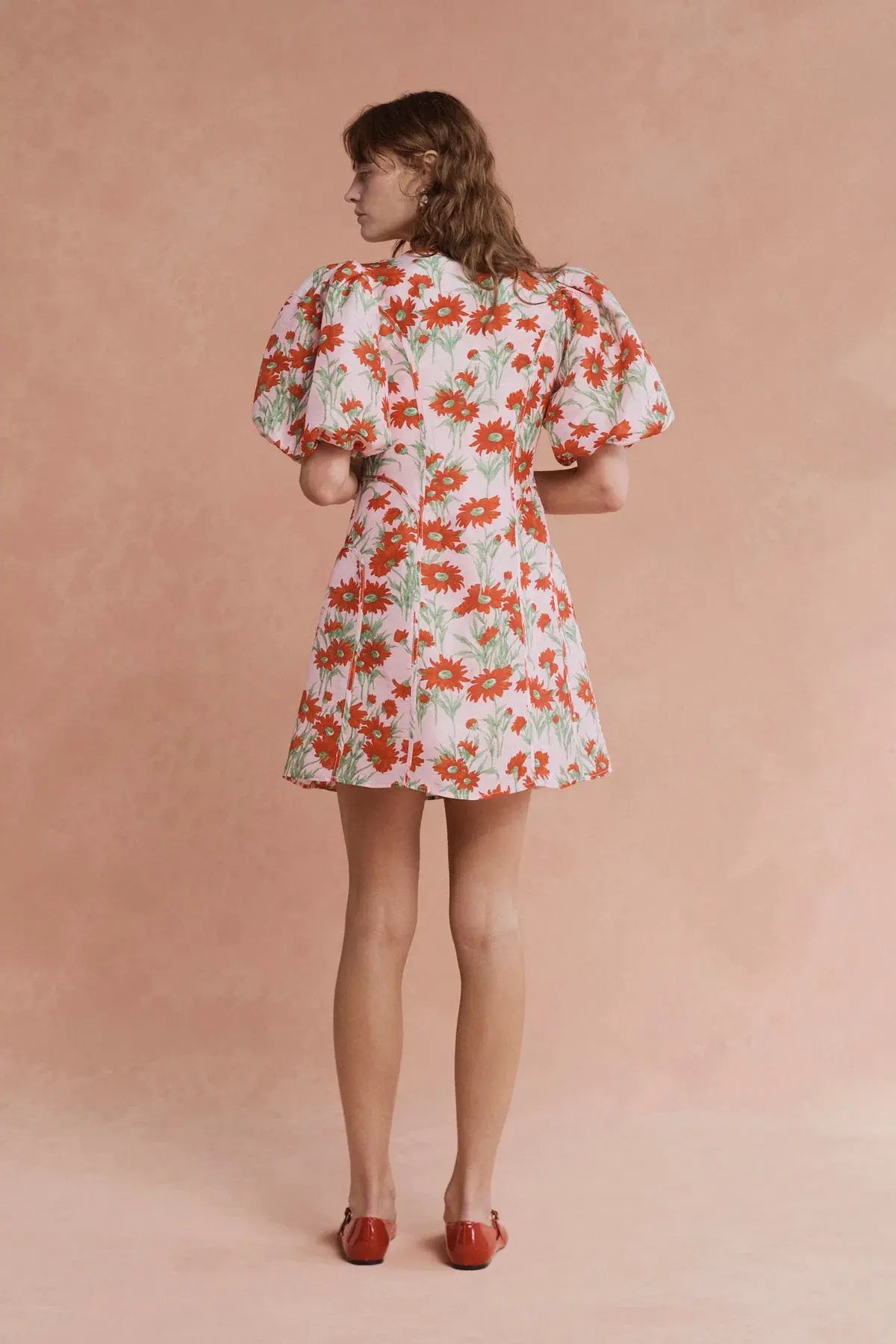 Adeline Mini Dress Aster Floral Size 12 photo 3