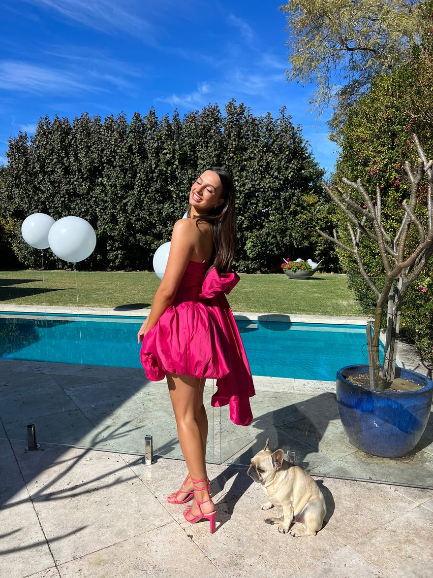 Aje Piacere Bubble Hem Mini Dress photo 4
