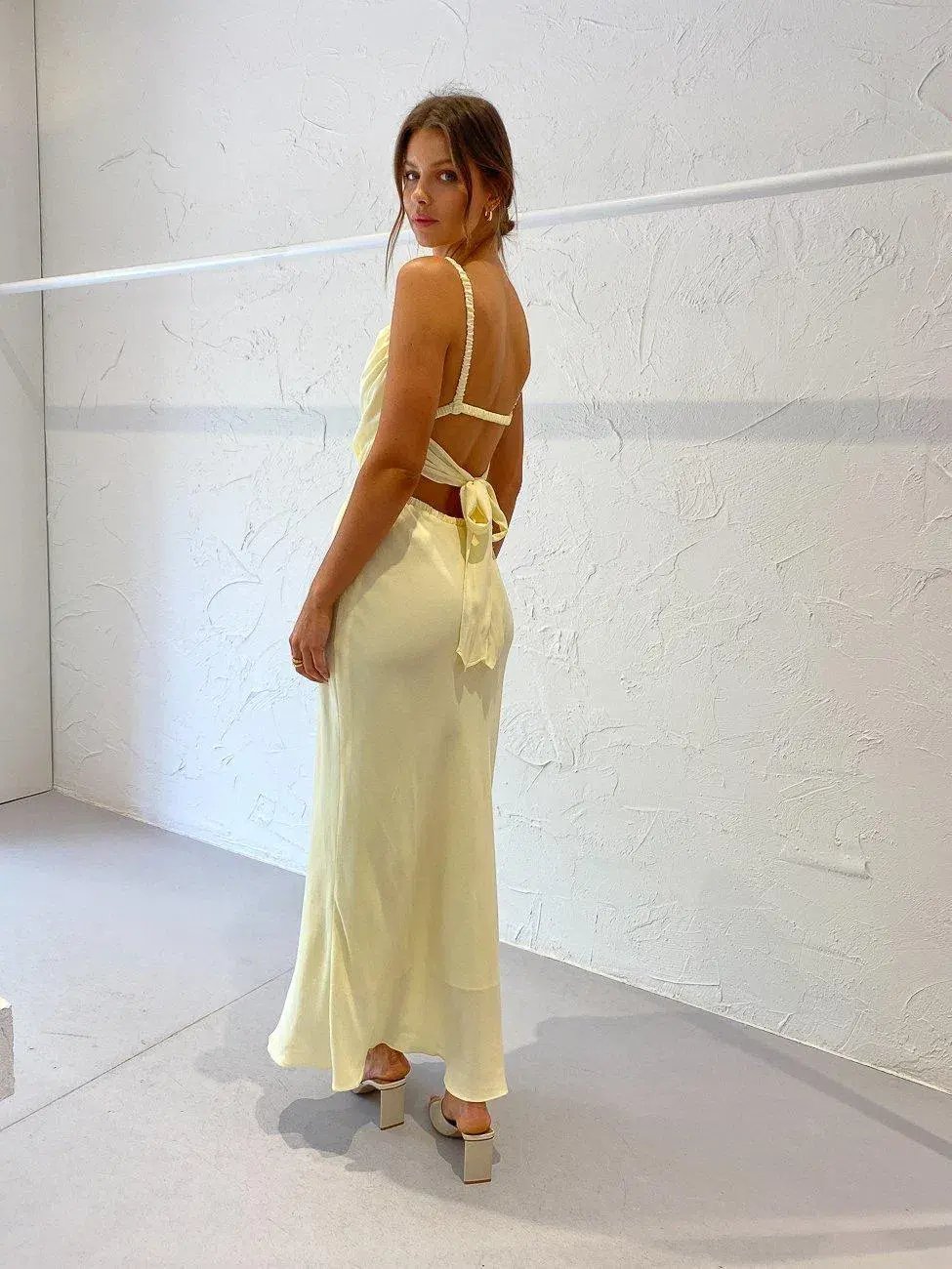 Bec & Bridge Mala Maxi Dress Butter Size 8 photo 4
