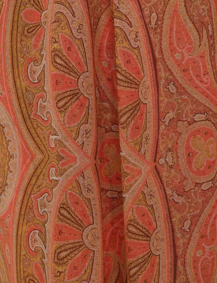 Zimmermann Tranquility Sheath Dress in Red Paisley Size 0 / AU 8 photo 2