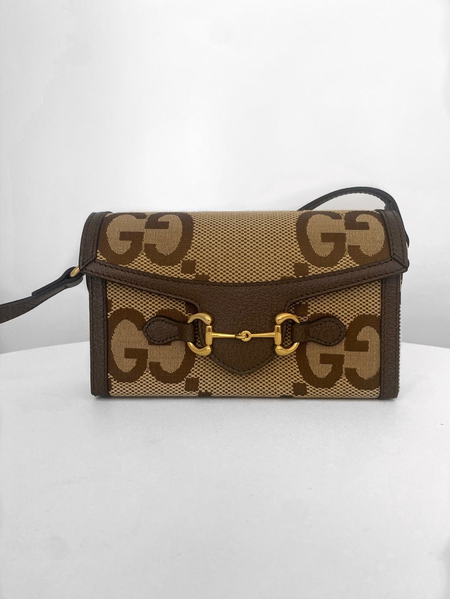 Gucci 1955 Horsebit Jumbo GG Mini photo 2