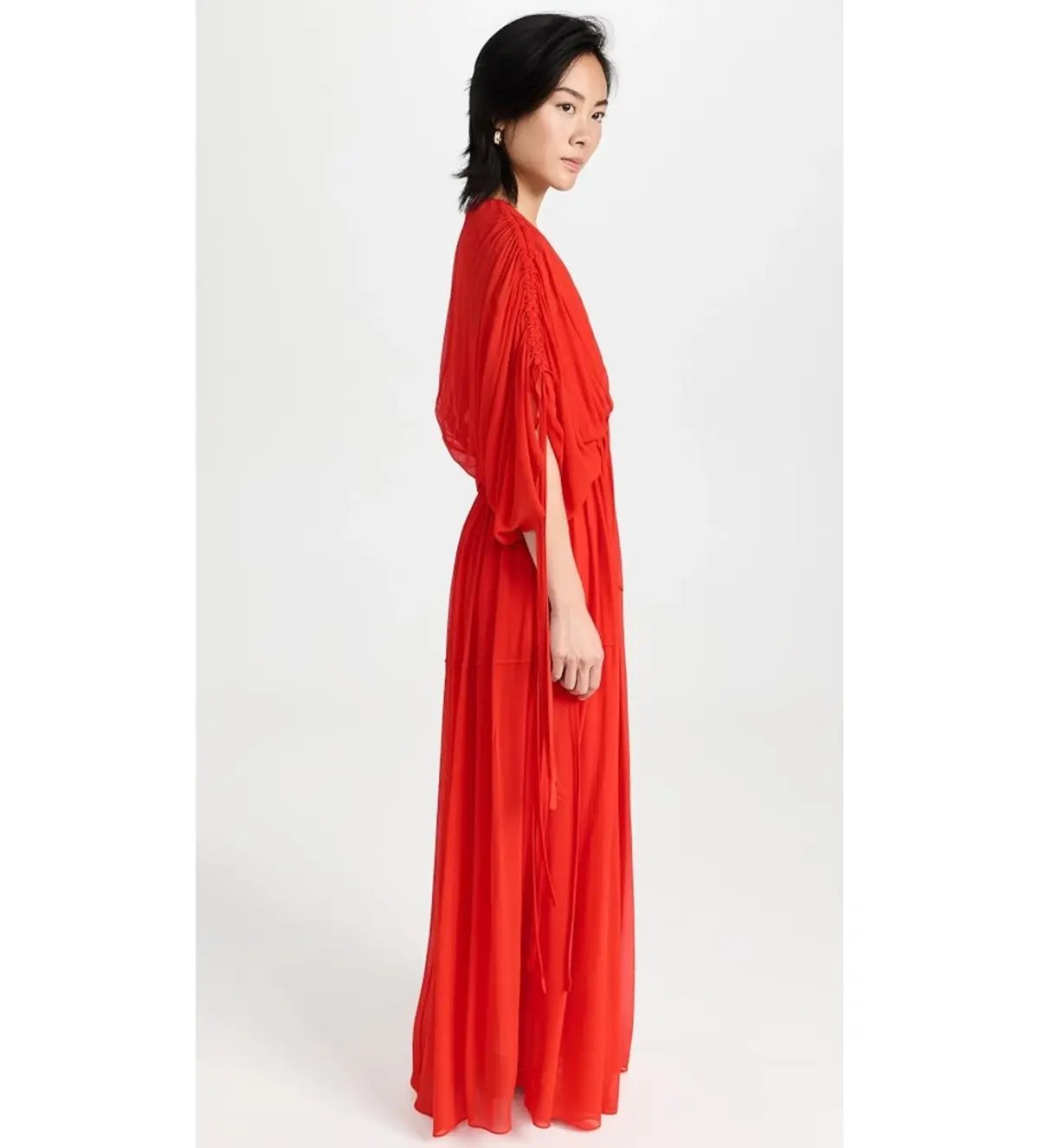 Lee Mathews Ines Dress Raspberry Size 10/M photo 4