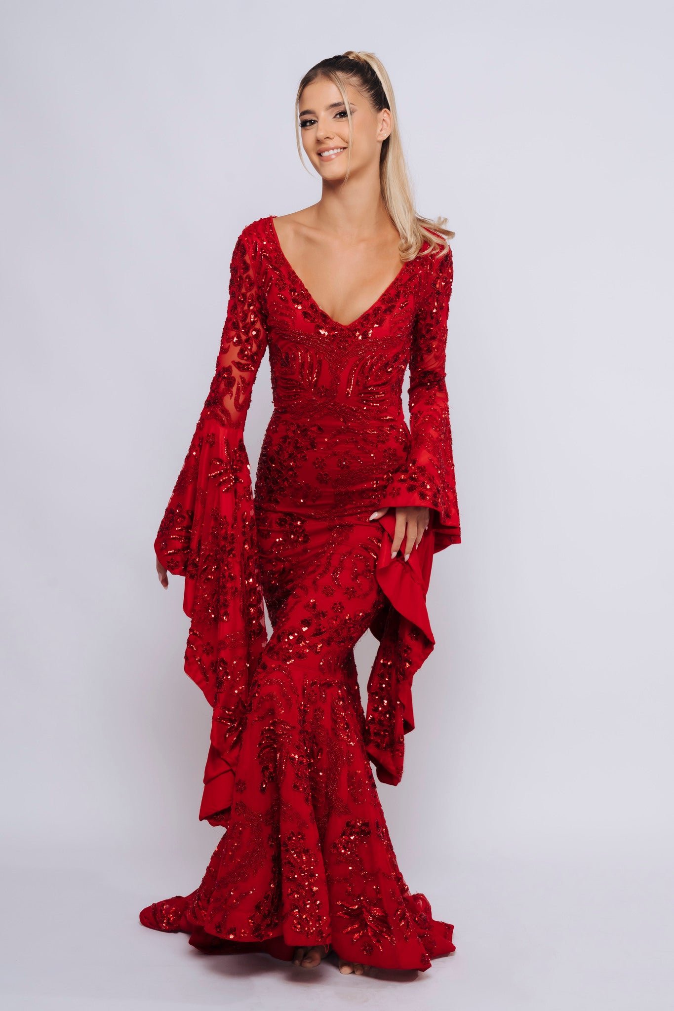 ENISE BY MY SECRET WARDROBE RED photo 4