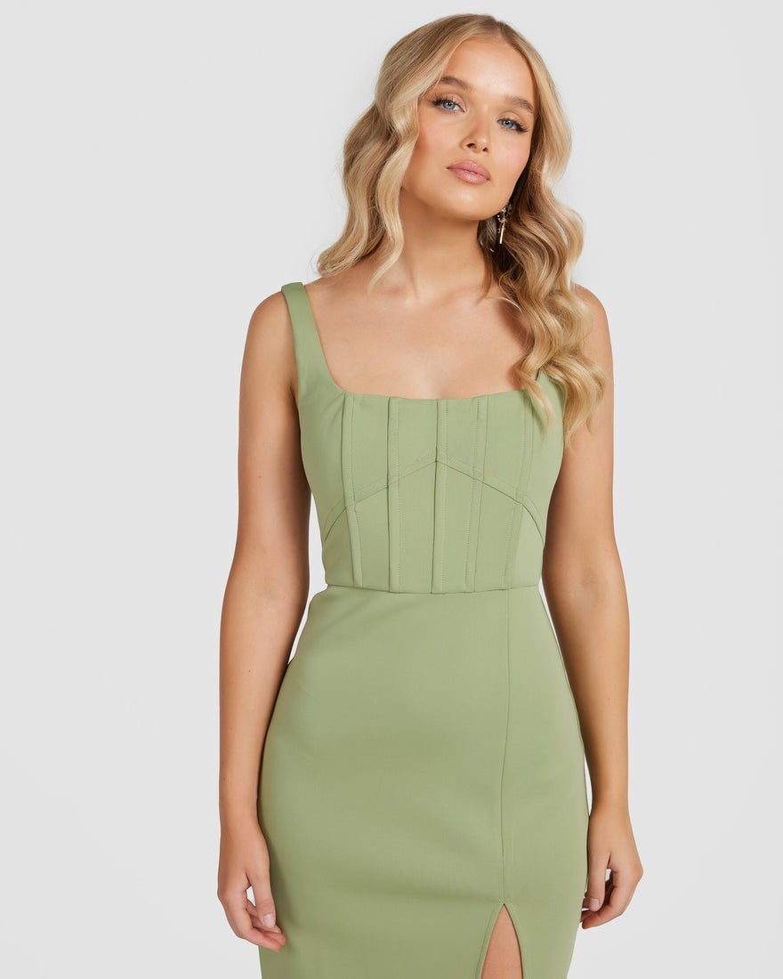 Derma Department Portia Gown Sage photo 2