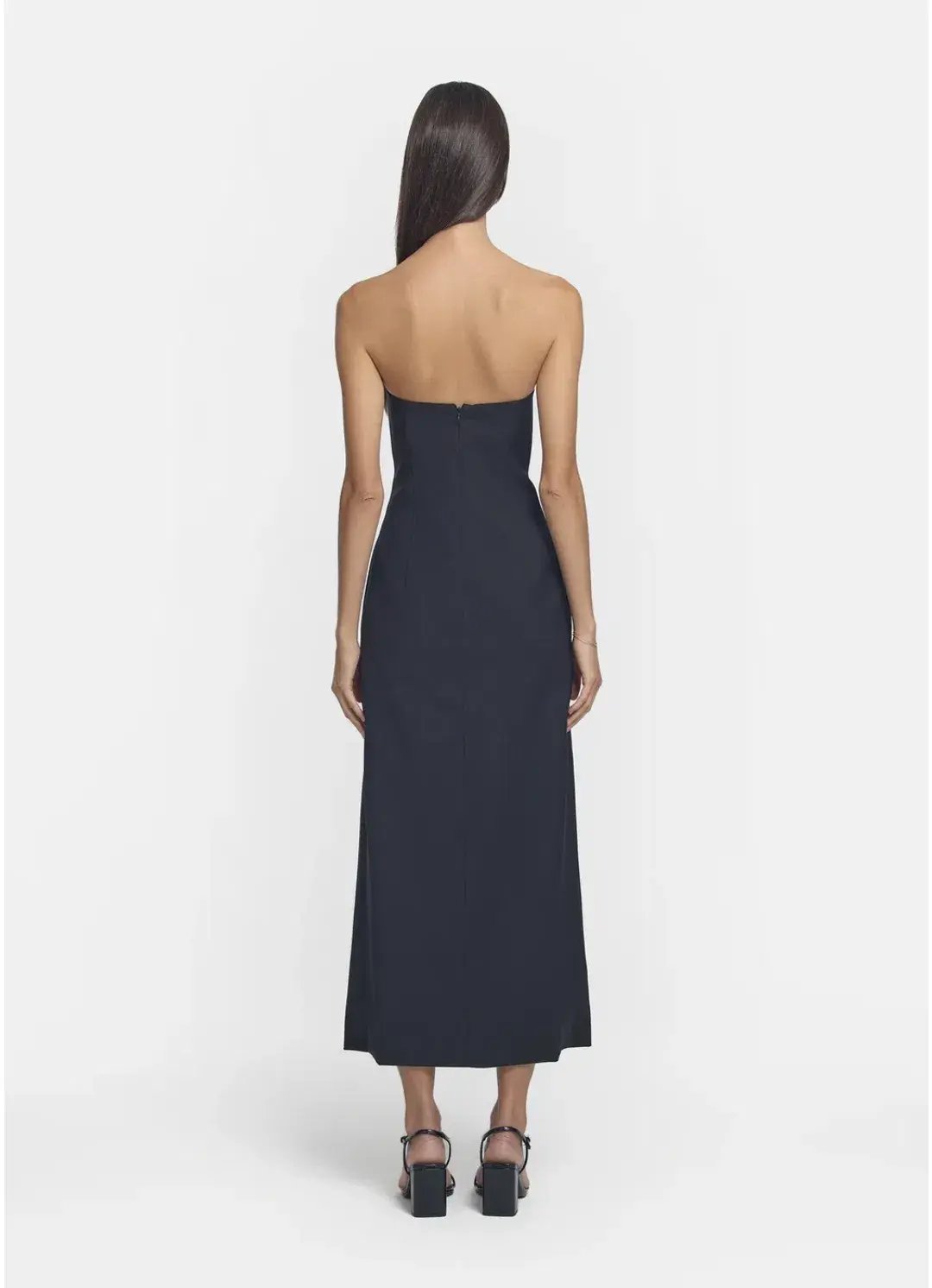 Viktoria & Woods Matrimony Strapless Dress Black Size 6 photo 3