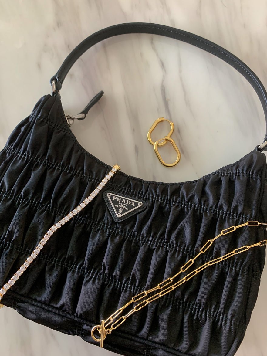PRADA Nylon and Saffiano Leather Mini Bag photo 2