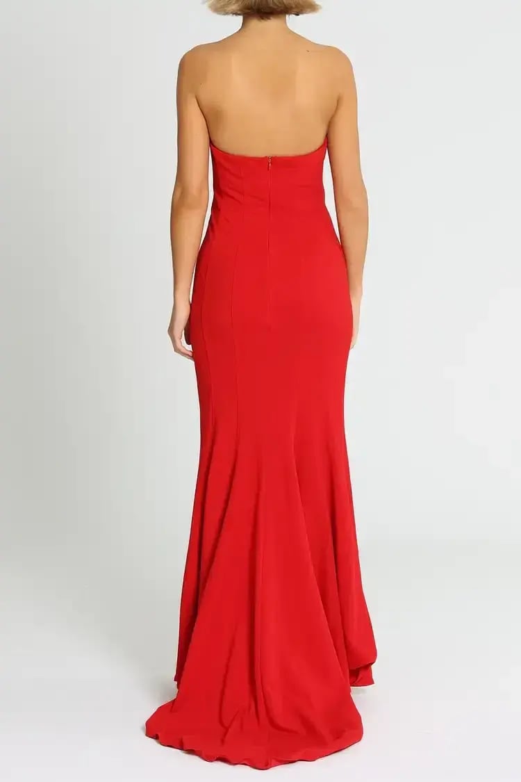 Lexi Sahar Dress in Red Size AU 10 photo 3