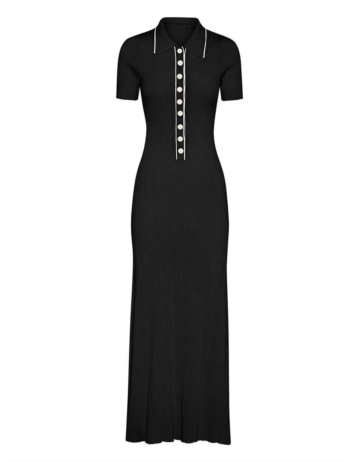 Anna Quan Laurel Penelope Midi Raven Black Dress Size 14 photo 7