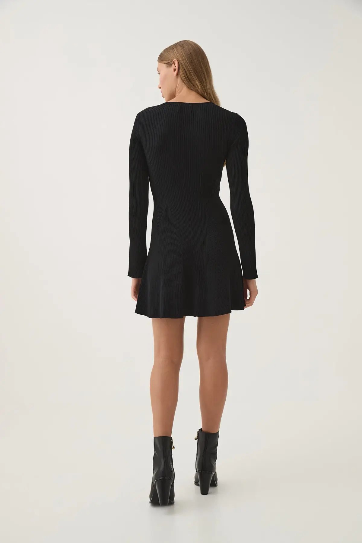 Aje Zeitgeist Knit Mini Dress Black Size M / AU 10 photo 3