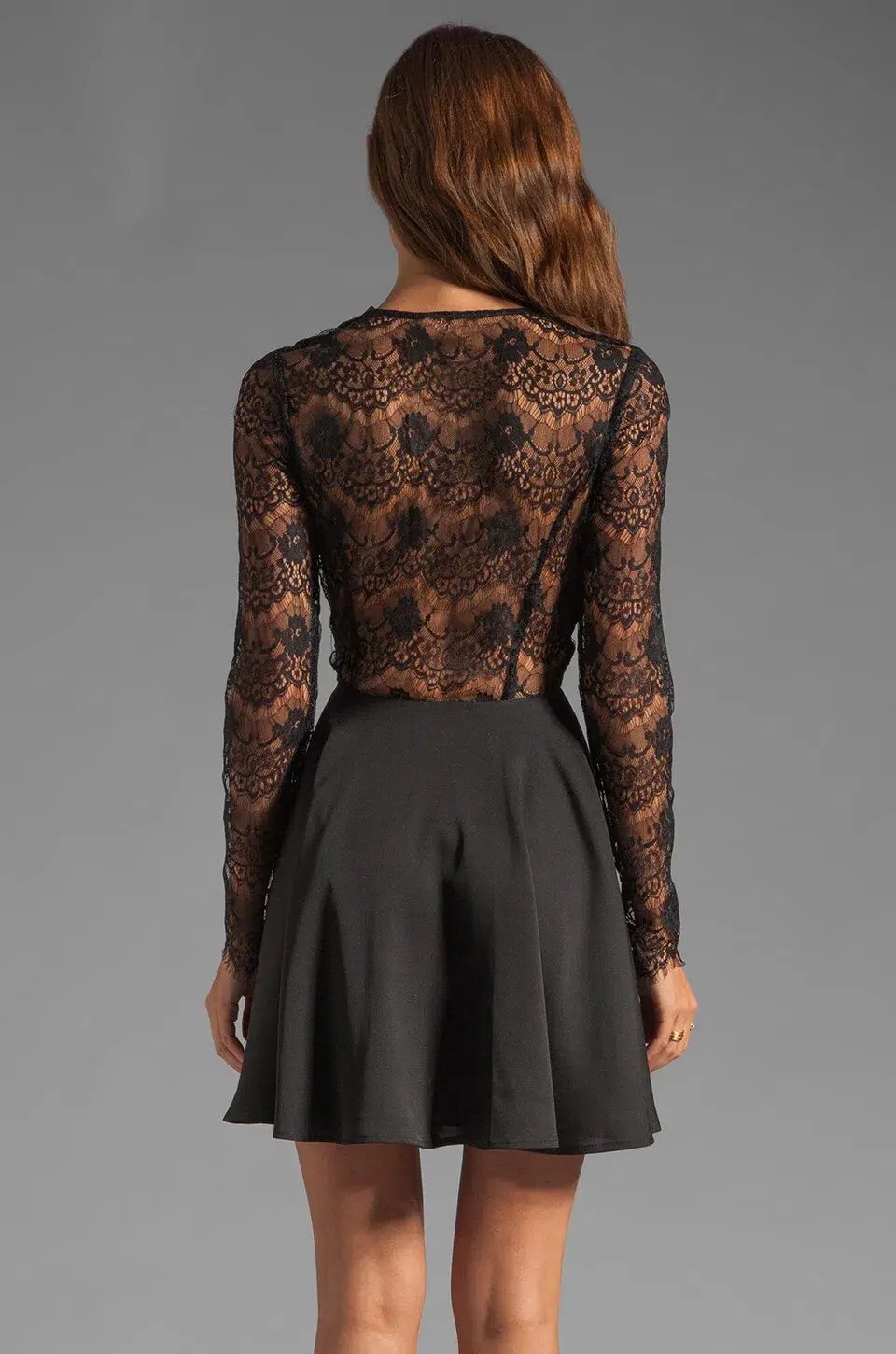 Keepsake Need Your Love Long Sleeve Dress Black Size 6 photo 2