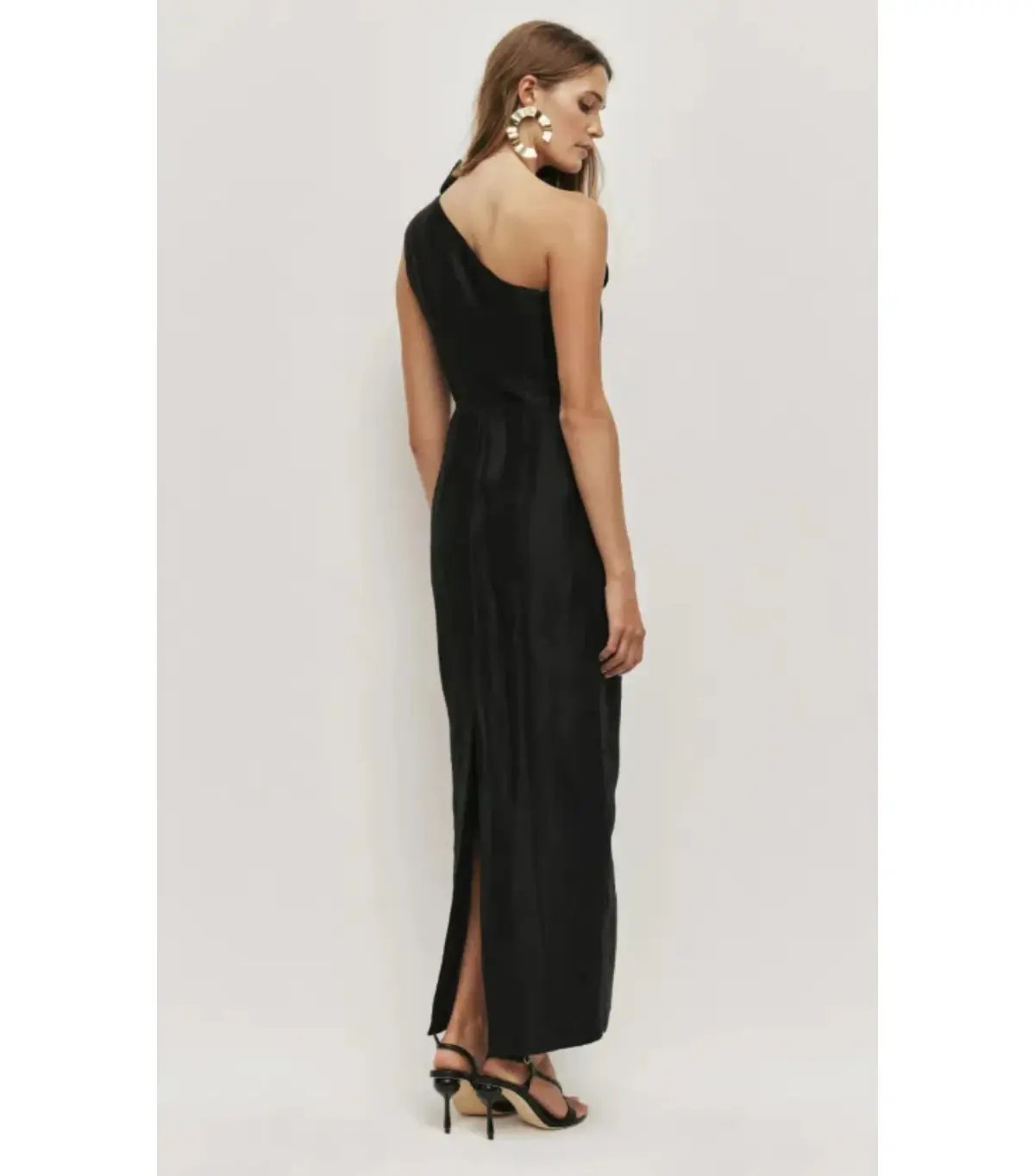 Aje Isla Maxi Dress Black Size AU 10 photo 2