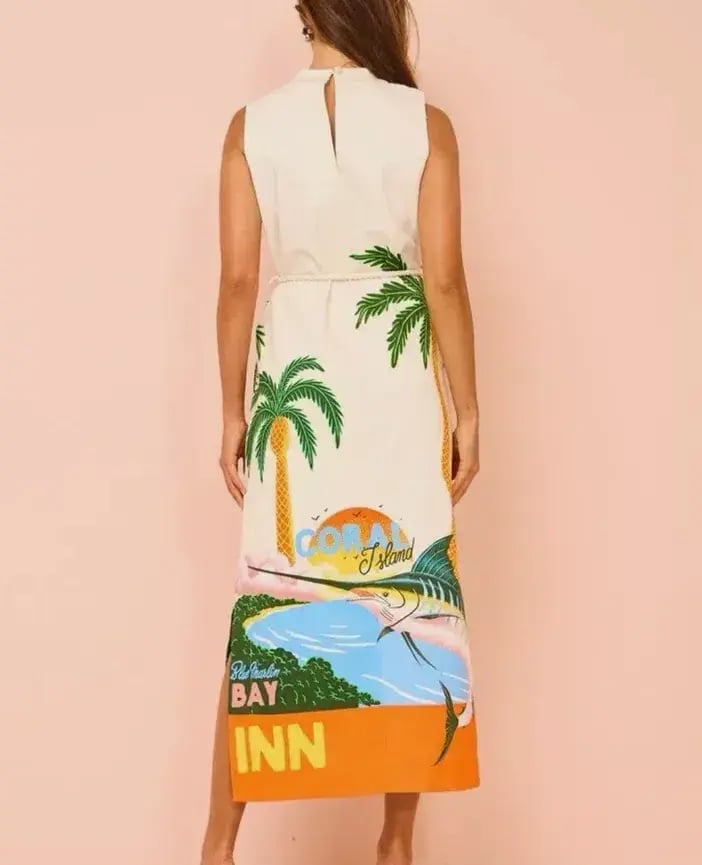 Alemais Samaki Midi Maxi Dress Size 14 photo 9
