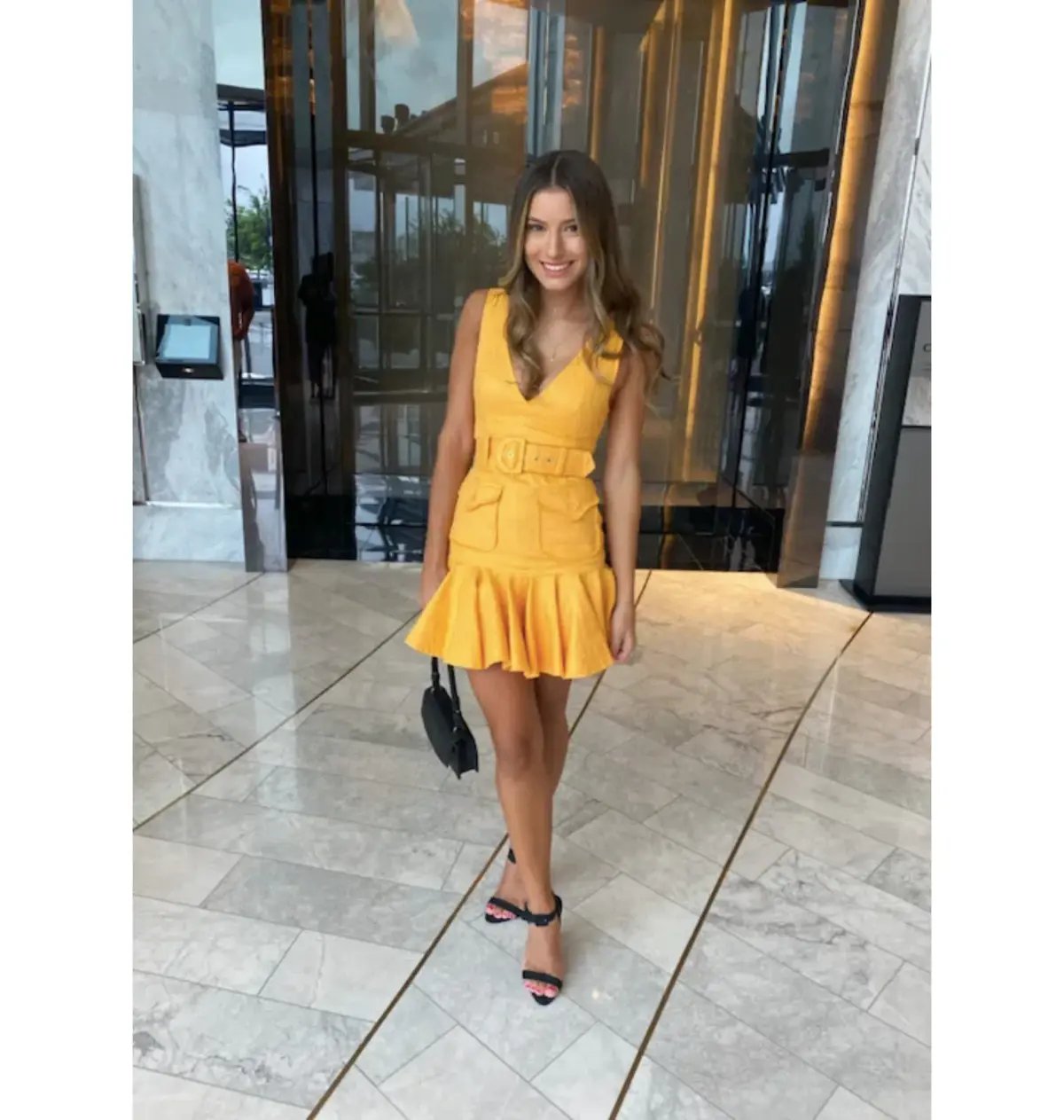 Zimmermann Super Eight Safari Mini Dress in Mango Size 0P / AU 6 photo 4