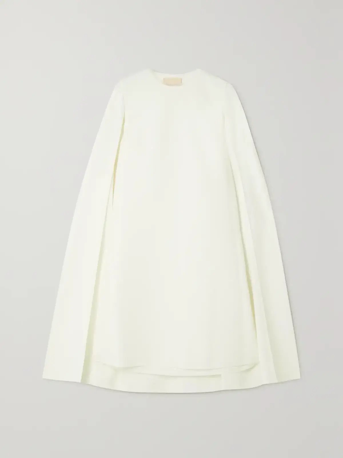 Roksanda Twiggy Cape  A-line Dress Ivory Size 6 photo 4