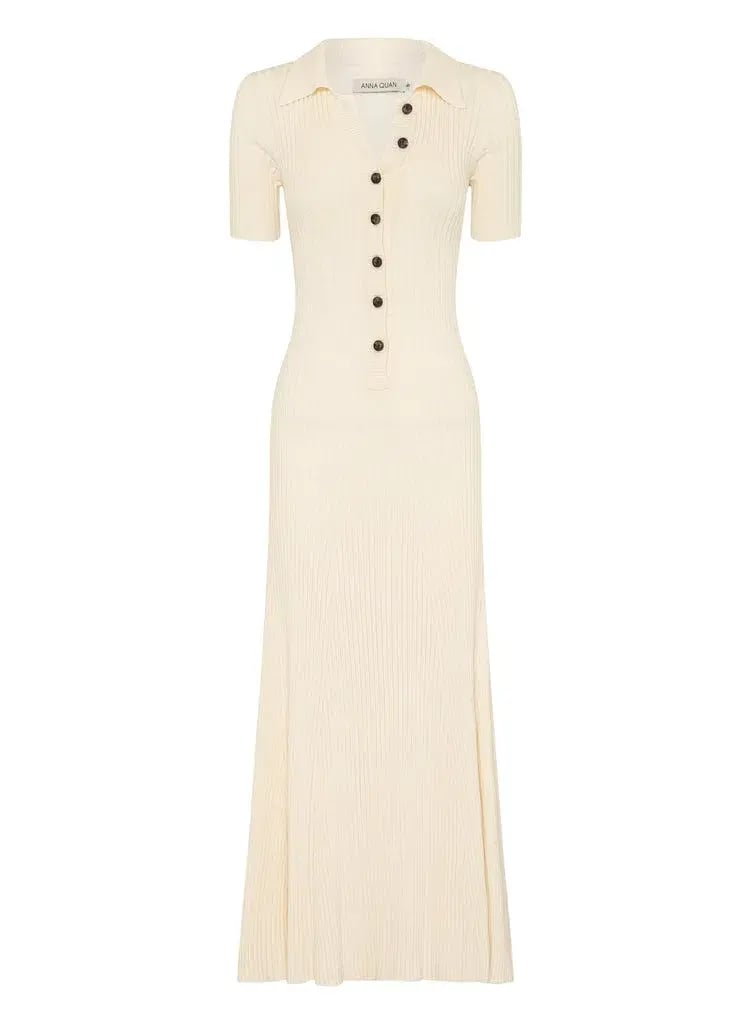 Anna Quan Laurel Dress White Size 10 photo 3