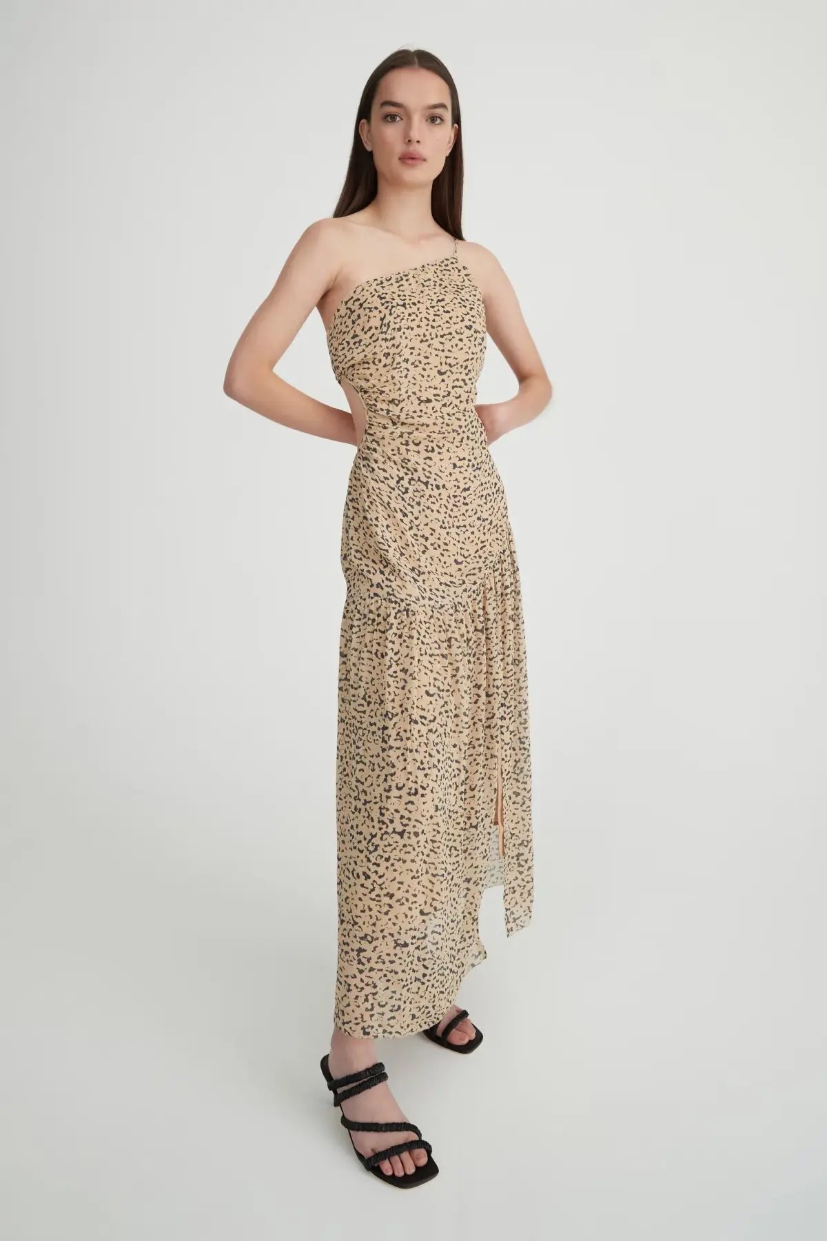 Hansen & Gretel Artillo Dress in Animal Spot Print Size XS photo 2