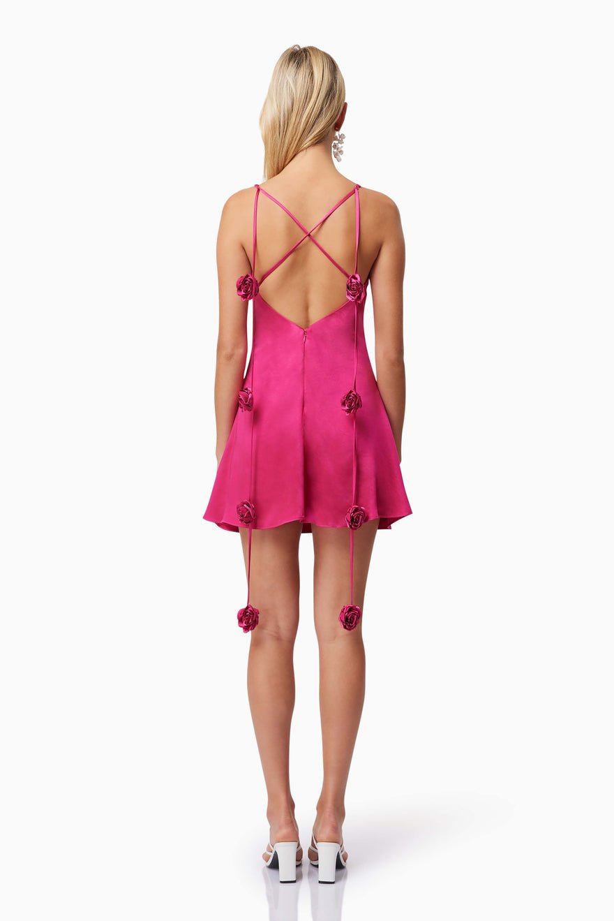 Elliatt Zinnia Mini Dress - Fuchsia photo 2