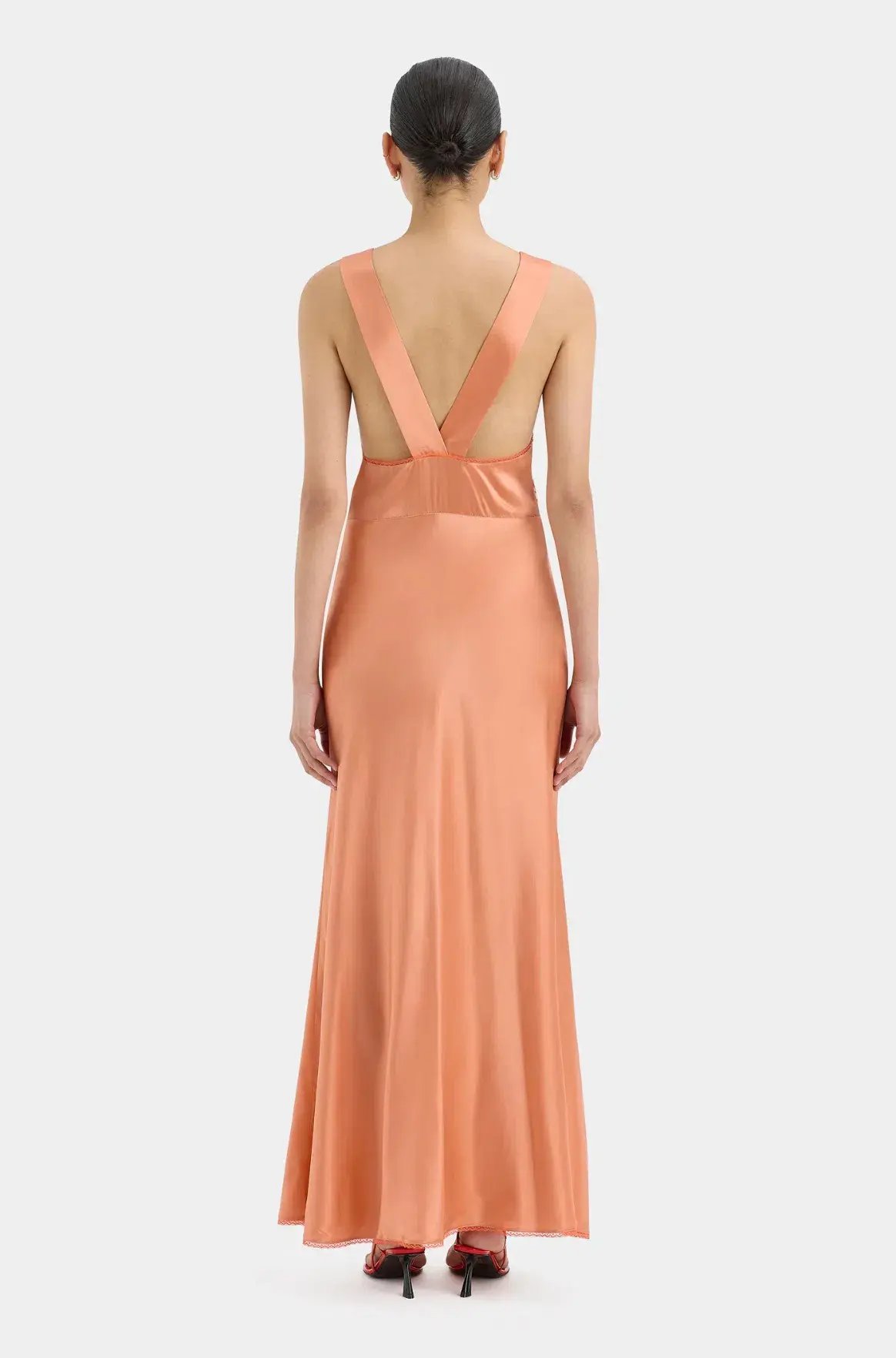 SIR The Label - Aries Cut Out Gown Peach Size 1 photo 3