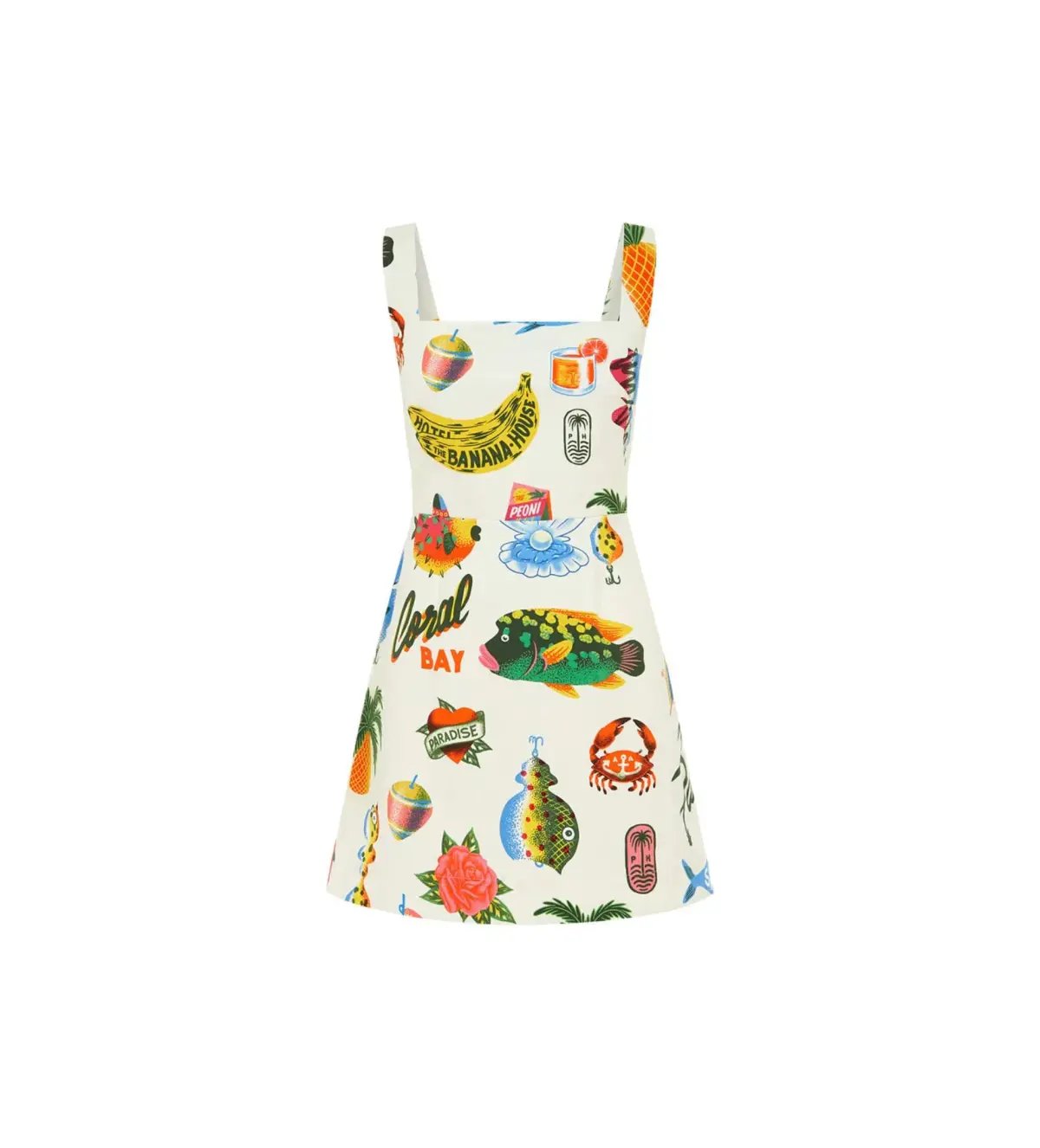 Alemais Samaki Mini Dress Print Size 12 photo 4