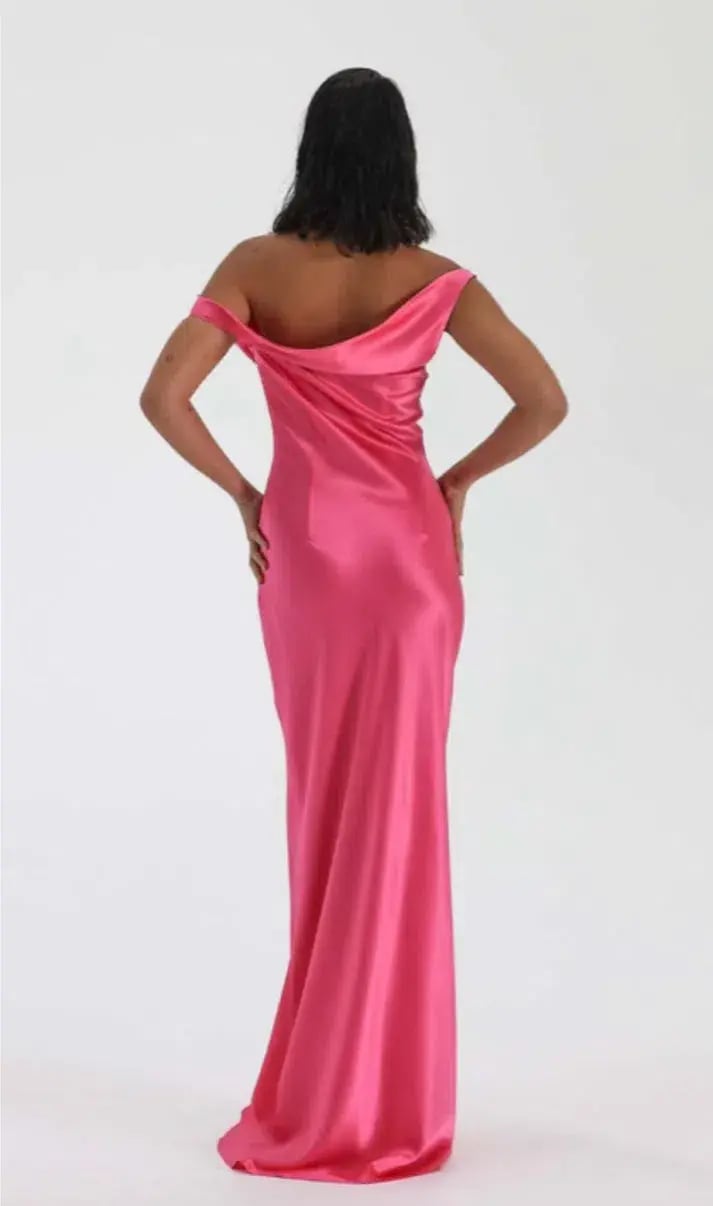 Natalie Rolt Monika Gown Maxi Pink Size AU 6 photo 3