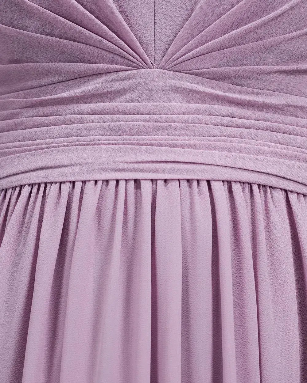 Bariano Deschamps V Neck A Line Gown Lilac Size 8 photo 3