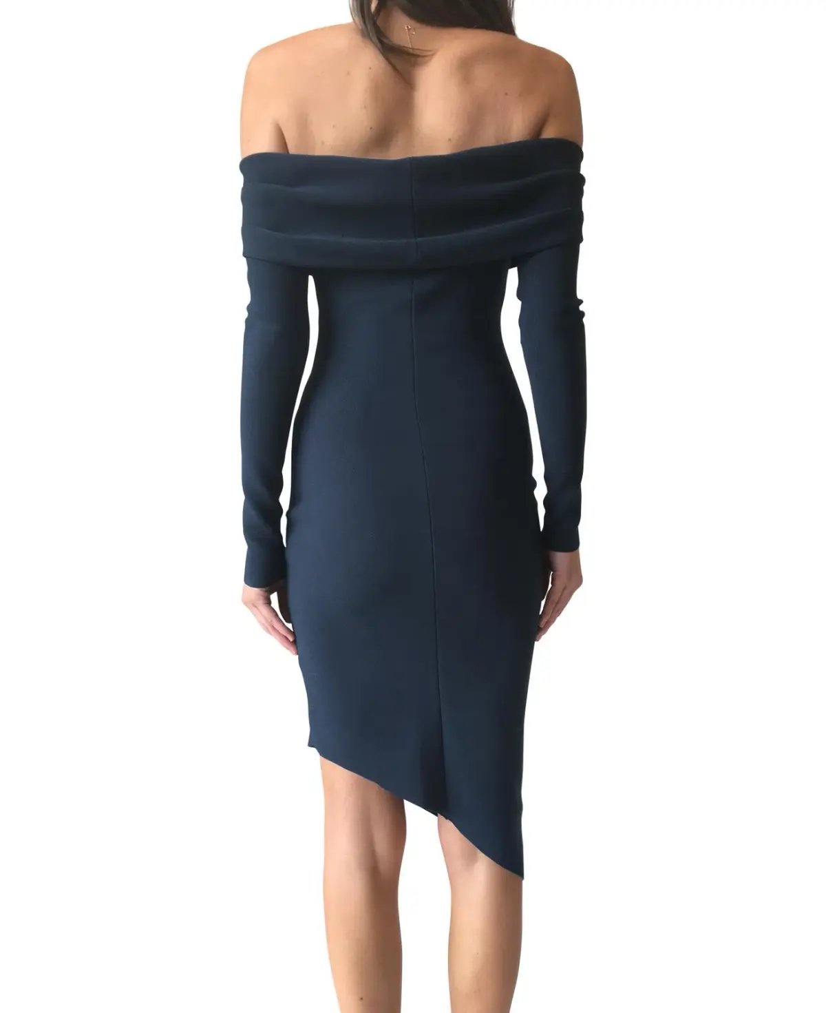 Bec & Bridge Florence Off The Shoulder Dress Blue Size 10 photo 3