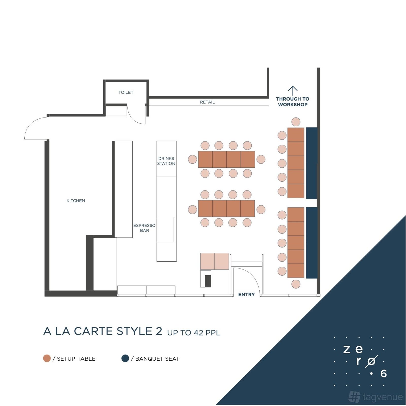 Whole Venue at Cafe 0.6 photo 21