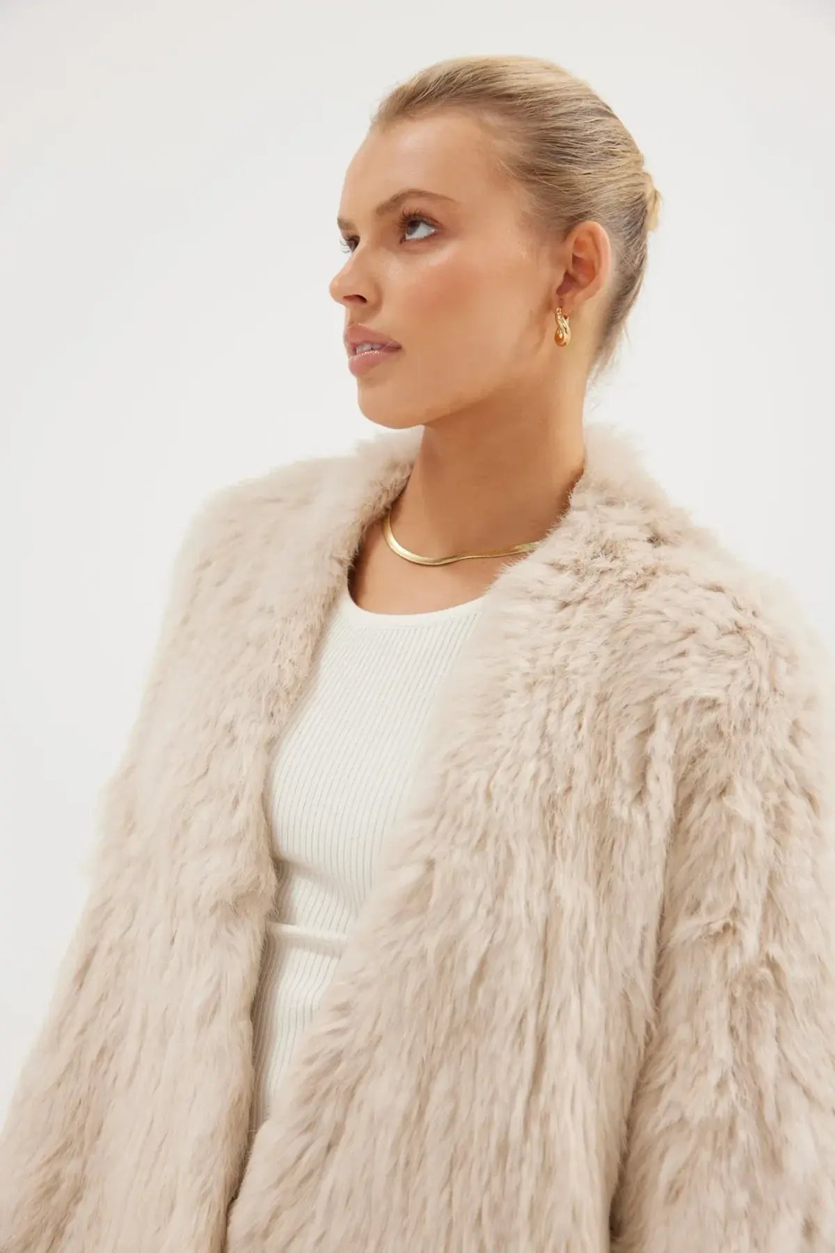 Bubish Valencia Jacket in Oatmeal Size 12 photo 5