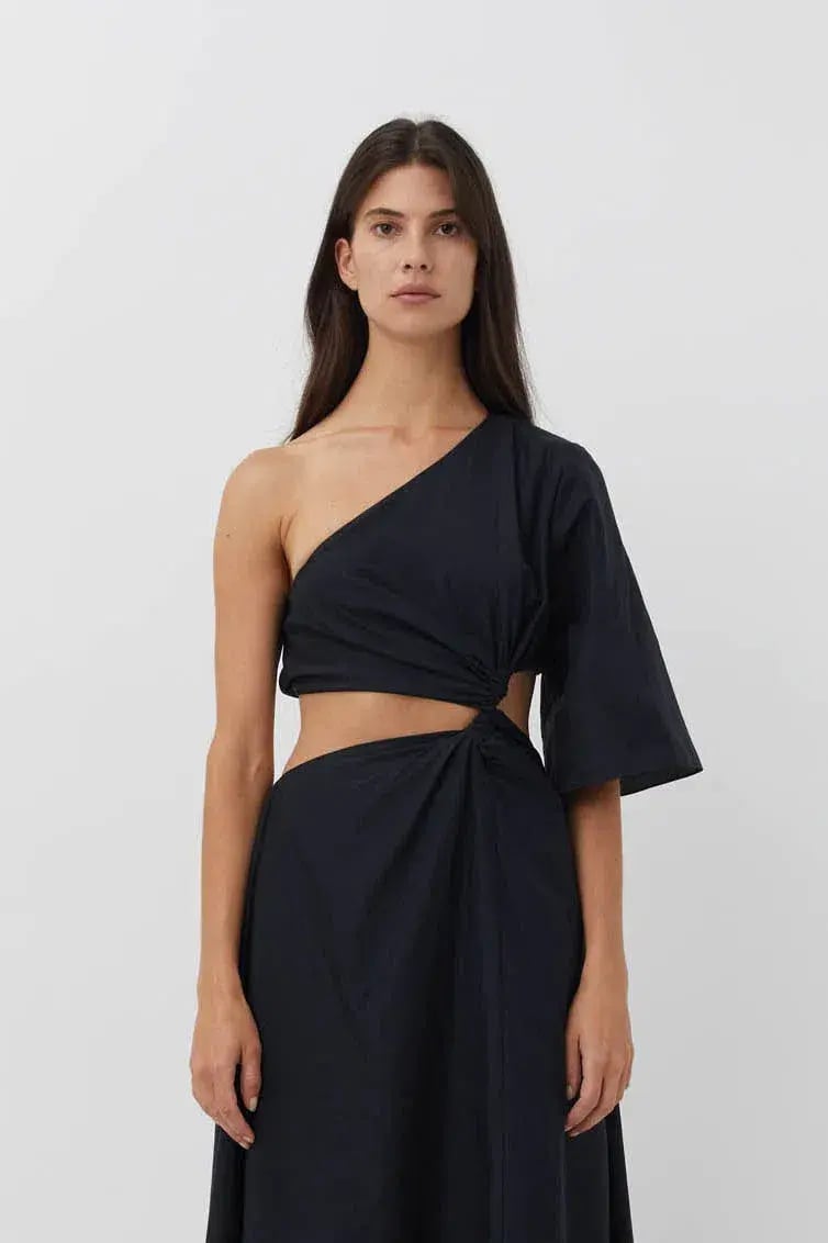 Camilla and Marc Wally Maxi Dress Black Size 8 photo 4