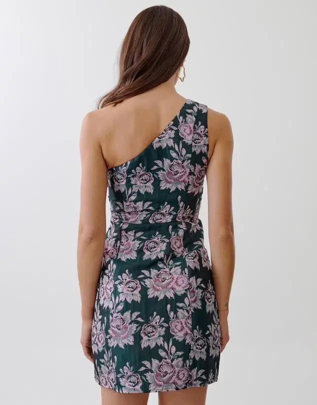 Tussah Natasha Mini Dress Emerald Floral Size AU 8 photo 2