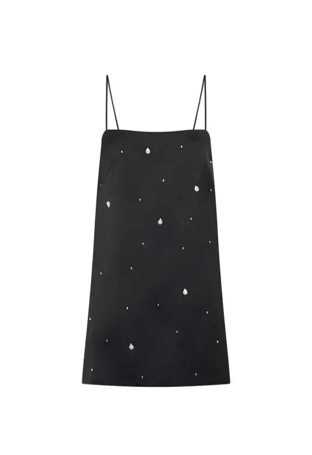 Camilla and Marc Constellation Mini Dress Black Size AU 10 photo 5