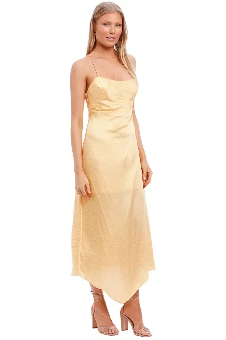 Significant Other One Another Dress in Yellow Size 10 photo 2