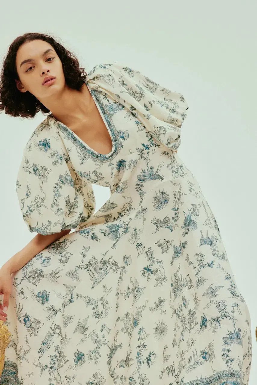 ALEMAIS Casa Midi Dress Print 8 AU photo 19