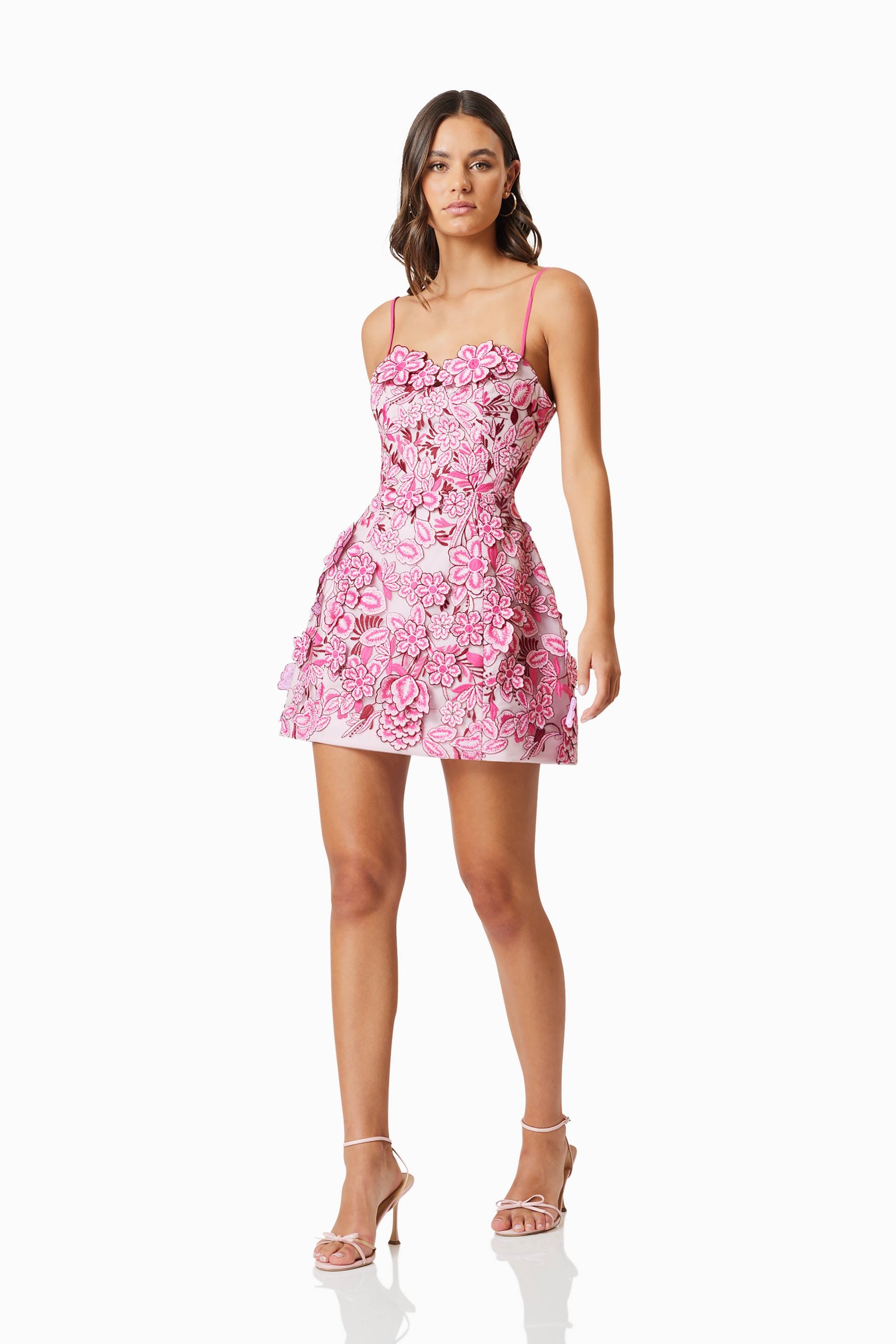 ELLIATT ROSEATE MINI DRESS - PINK photo 6