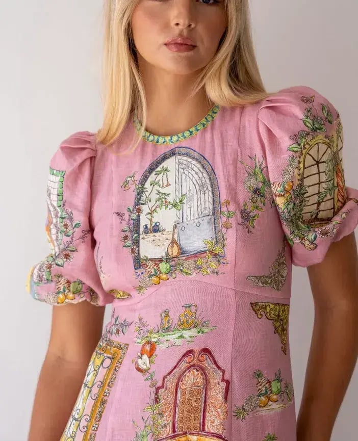 Alemais Monte Midi Dress size 8 photo 3