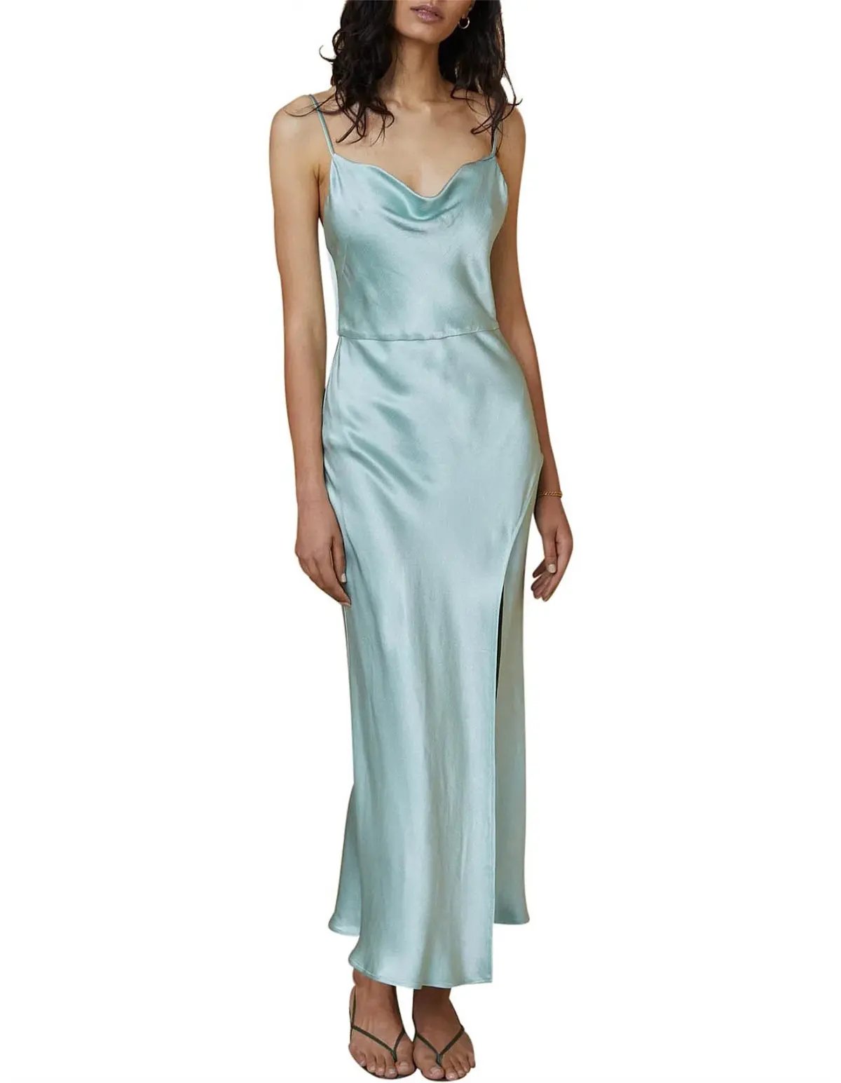 Bec & Bridge Valentina Dress Aqua Size  10 photo 4