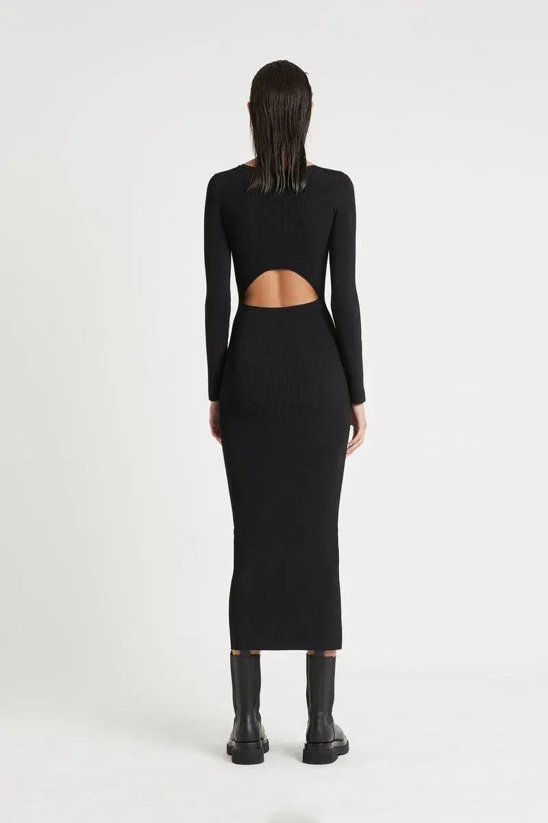 Sir The Label Celle Reversible Dress in Black Size 0 / AU 6 photo 3