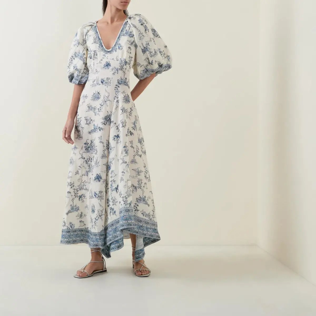 ALEMAIS Casa Midi Dress Print 8 AU photo 5
